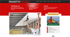 Desktop Screenshot of progettoedilizia.com